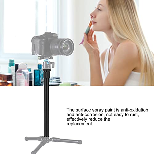 RASTKY Monopié Portátil de Mano para Cámara de Aleación de Aluminio, Barra de Extensión Telescópica de 13,0-23,6 Pulgadas, Accesorio de Fotografía con Orificio para Tornillo de 1/4 Pulgadas, Negro, - imagen 3