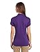 Classroom Juniors Short Sleeve Fitted Polo, Purple, Large