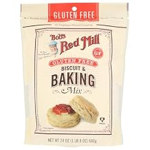 Bobs Red Mill Gluten Free Biscuit Mix - 1.5 Pound Pack of 1, Makes 8-12 Biscuits, Easy to Prepare