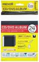 maxell BND-24BK.3BOX 未開封・未使用 Amazon.co.jp: maxell CD/DVDバインダー .ディスク24枚収納可能