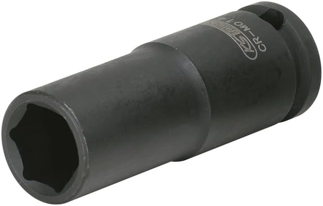 Hexagon impact socket, deep, 3/4", 33mm