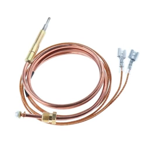 YXYFSP Termopar de 42 Pulgadas for Sistemas calefacción a Gas: instalación fácil Usar for calderas y chimeneas