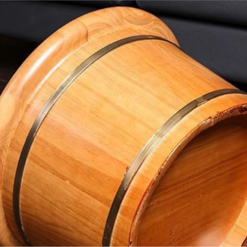 Spa de pies de madera grande para pedicura y masaje miniatura 5
