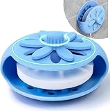 Shower Steamers Tray Blue- Upgrade Shower Steamer Holder Dish with Big Suction...