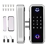 Smart Locks - Fingerabdruck Keyless Entry Türschloss mit Touchscreen-Tastatur & Griff, sicheres...