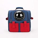 Mochilas para Perros Respirable Cápsula Espacial Astronauta Burbuja Bolsa de Viaje de Transporte Que lleve el Perro Lindo del pequeño Gato del morral del Portador del Animal doméstico Bol
