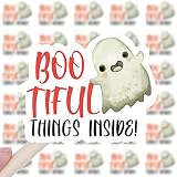 Wailozco 200 PCS Beautiful Things Inside Stickers,Funny Small Business Envelopes Stickers for Busine