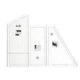 Quilting Cutting Template - Acrylic Quilt Templates for Quilting Sewing Cutting Patterns, Quilting R