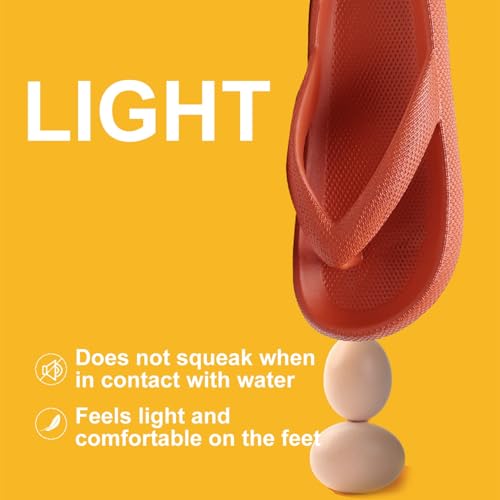 Cloud Flip Flops for Women, Cloudies Comfy Walking Beach Soft Slides Pillow Arch Support Orthopedic Sandals Bath Slippers4