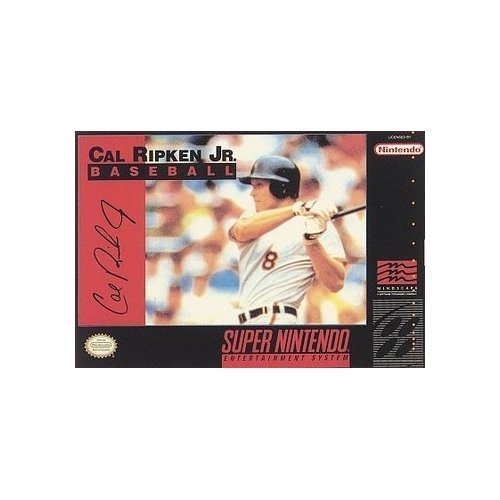 Cal Ripkin Baseball - Nintendo Super NES