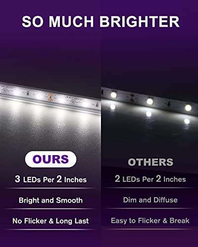 Tira de luces LED HitLights blanco frío 16.4 pies miniatura 3