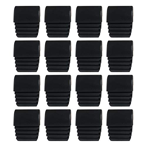 Cubierta de plástico Uxcell de 20 mm para sillas de comedor y hogar sin ruidos 2