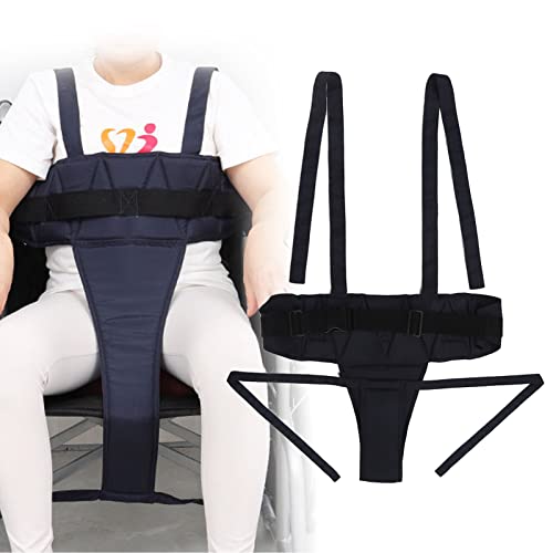 Cinto de Segurança para Cadeira de Rodas, Alça de Retenção de Cadeira de Rodas Ajustável para Idosos