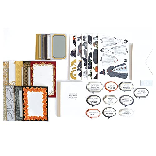 Anna Griffin Witchy Card Making Kit - Halloween Diy Card Making Kit - 20Pc Cards #TOP26