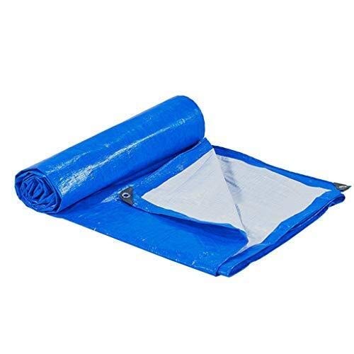 Lona impermeable Multiuso Azul Poli lona con arandelas de aluminio - Cubierta...
