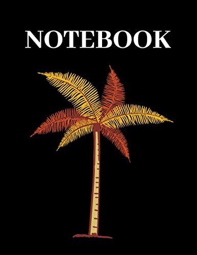 Palm Notebook: Journal For School, Composition Book, Diary (110 Pages, Dot Grid Paper, 8,5 x 11)