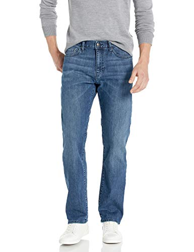 Amazon Brand - Goodthreads Men's Straight-Fit Selvedge Jean, Medium Wash 33W x 30L