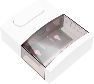 WOONEKY Sturdy Hand Soap Dispenser Wall-Mounted Liquid Soap Pump Storage Case for Bathroom Shower