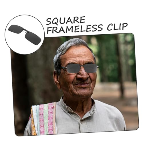 Polarized Clip-On Sunglasses for Men and Women Frameless Silicone Lens Cover Over Glasses UV Protection for Outdoor Activities3