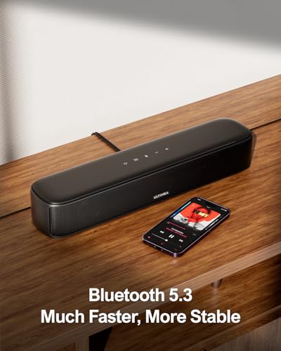 undefined ULTIMEA 7.1ch Sound Bar with Subwoofer, Virtual Surround Sound System for TV, Sound Bar for Smart TV with 4 Surround Speakers, Peak Power 330W, TV Soundbar with App Control, Opt/AUX/BT, Aura A40 の商品画像 6