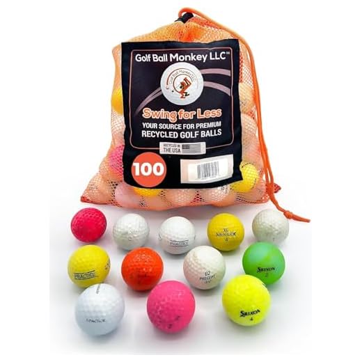 Monkey Practice Golf Balls with Mesh Bag
