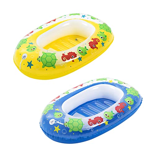 Bestway BW34037-20 aufblasbares Schlauchboot für Kinder Kiddie Raft, Sortiert 102 x 69 cm