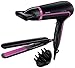 Produktbild Philips HP8640/60 Glätteisen ThermoProtect und Haartrockner Essential Care