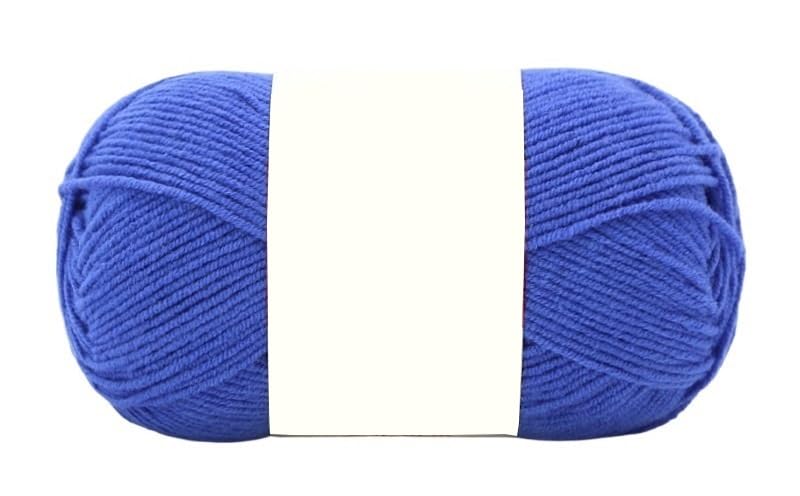 Fil mélangé coton 3 fils pour crochet lot de 5 rouleaux de 40g 120m