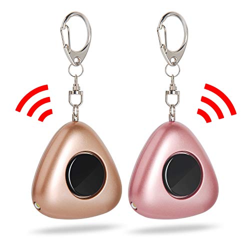 Alarma Personal, Yarrashop 130dB Alarma de Pánico, Defensa Personal, Llavero Autodefensa de Emergencia, Y Kit con Luz LED Llavero Potable Alarma de Seguridad para Mujeres, Niños, Ancianos