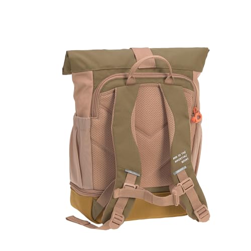 Miniatura 2 de LÄSSIG Mochila Infantil Rolltop con Correa de Pecho Repelente al Agua, 11 litros/Mini Rolltop Backpack