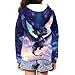 DISNIMO Moon Dragon Kids Athletic Hoodies Size 8-10 Zip Up Hoodie Jacket for Girls Trendy Sweatshirt Long Sleeve Pullover Top Youth Fall Outfits Fashion Hooded Shirt