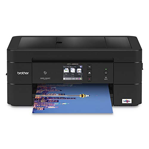 Brother Wireless All-in-One Inkjet Printer, MFC-J895DW,...