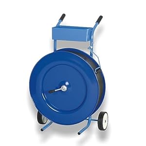 Wertpack Abrollwagen Blau Metall für 406mm PP-Band