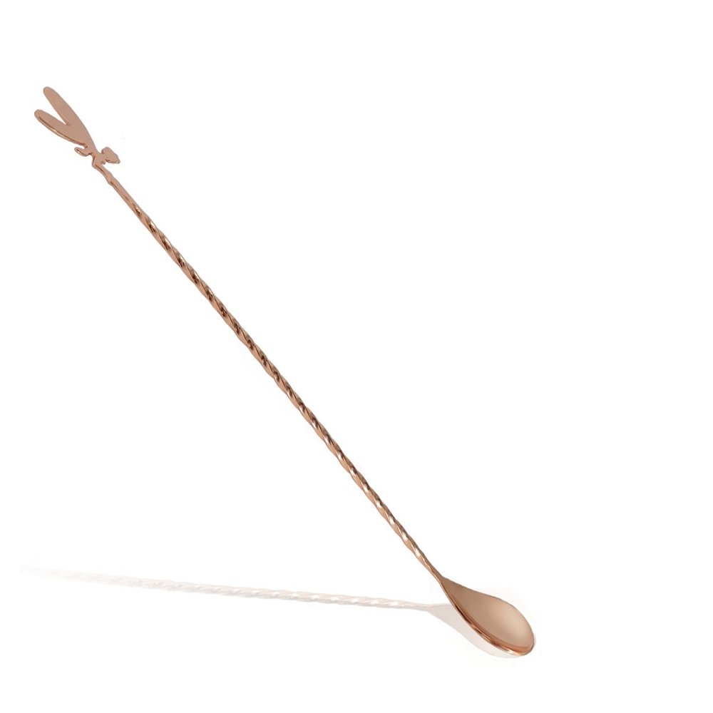 BarConic® Bar Spoon - Copper Plated Cocktail Fairy - 30cm