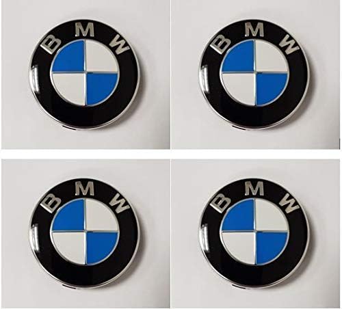 Genuine Alloy Wheel Centre Caps Chrome (SET OF 4) - 36136783536