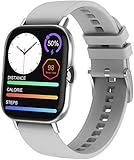 【Breite kompatibilität und andere funktionen】: Diese armbanduhr ist kompatibel mit Smartphones, die ios 8.0 / android 4.0 oder höher und bluetooth 4.1 oder höher verwenden. Diese Sportuhr verfügt außerdem über funktionen für alarm, stoppuhr, fernbedienung der Kamera, wettervorhersage und helligkeitsanpassung.