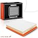 A-Premium Engine Air Filter Compatible with BMW E70 Series X5, 2009-2014, L6 3.0L, Diesel, Flexible Panel