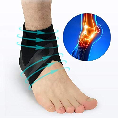 Tornozelo, Andoer Atacado Sports Tornozelo Compressão Compressão Anti-entorse Meias Ankle Socks Outd