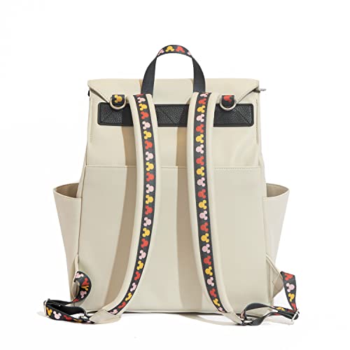 Freshly Picked Women's Convertible Classic Diaper Backpack Ii, Mickey Mania #TOP2