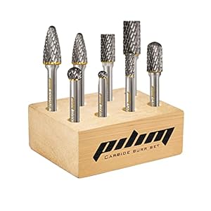 Pilim Hartmetallfrässtift-Set, 8 Stück