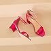Women's Block Heels 2.5 Inch Strappy Heels Dressy Sandals Ankle Strap Lady Low Heels Chunky Heeled Sandals 301 Fuchsia Hot pink Size 9 women