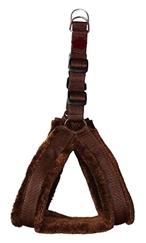 Skora Nylon Dog Harness with Fur 1.25 inch Large - Brown (Chest Size : 28-34) (B07FJTYYDL) Amazon Price History, Amazon Price Tracker