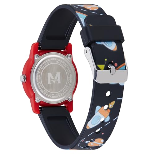 Image of Miykon Kids Watches for Boys and Girls - Educational Time-Telling Gift for Kids Aged 3-15, Toddlers, Preschoolers, and School-Aged Children - Easy to Read Analog Watch, Soft Resin Band, Japanese Quartz, 100M Water Resistant