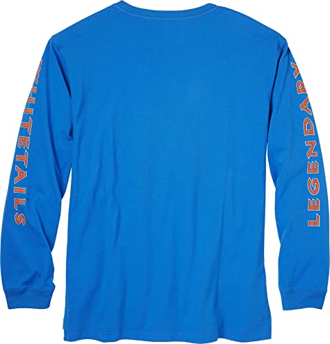 Image of Legendary Whitetails Mens Long Sleeve T-Shirt 100% Cotton Preshrunk Tee