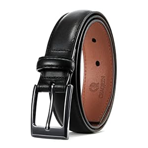 CHAOREN Ledergürtel Herren, Gürtel Herren Leder 30mm für Business und formelle Anlässe, Anzuggürtel Herren perfekter Begleiter zu Männer Businessschuhe