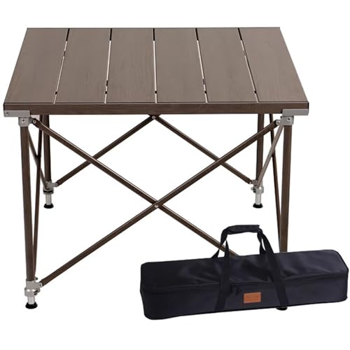 Table de pique-nique pliante aluminium stable pour terrain instable - 2