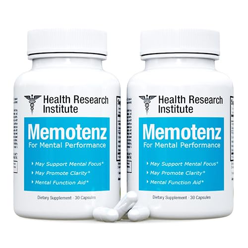 Brain Function Supplement - 2pck-60 Capsules - Brain Booster for Memory, Clarity and Focus - Mental Focus Nootropic (2)