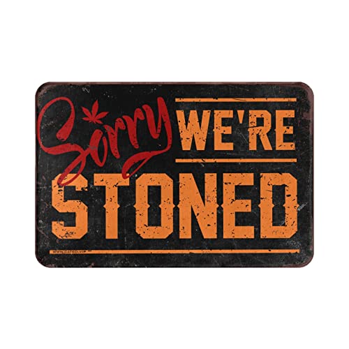 Tapis de cuisine COTECI Sorry We're Stoned pour sol propre