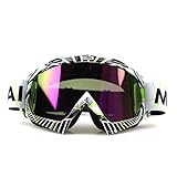 Wonzone Motocross Winter Sports Snowmobile Snowboard Ski Goggles Anti-Fog UV Protection,Windproof Ey