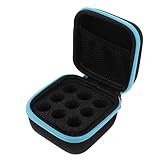 BCOATH Insulin Vial Organizer mit Fächern EVA Schwammgepolstert Stoßfester Medikamentenhalter für Diabetes Vielseitige Aufbewahrung für Reise und Kühlschrank Sicherer Fläschchenschutz